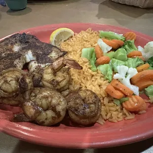a plate of food