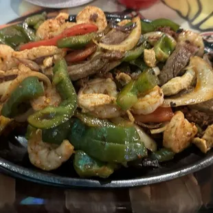 Great food and service!   Casa Las Palmas Fajita