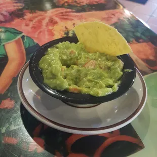 The Guacamole!!!! Absolutely amazing