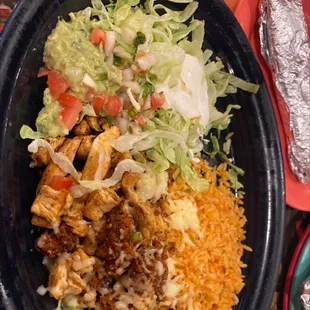 The number 40. It's chicken and chorizo with cheese  it was good