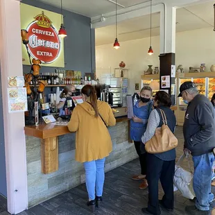 Busy during lunch rush but otherwise doable