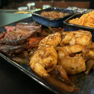 smoked Steak and Shrimp