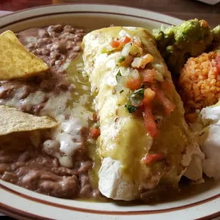 #64 steak burrito