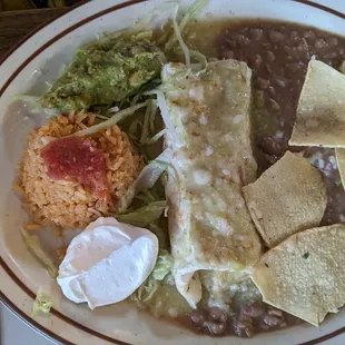 Shredded Beef Chimichanga