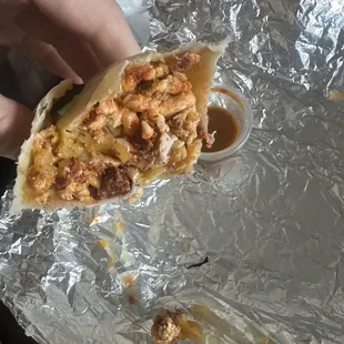 Chorizo egg and cheese