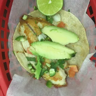 Fish taco