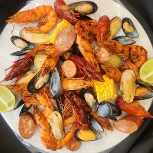paella, food