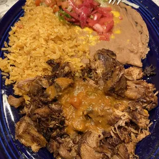 Carnitas Plate