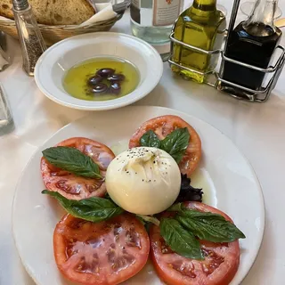 Gamberi e Capesante al Pomodorini Freschi