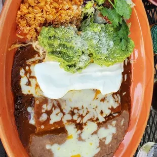 Enchiladas 3 colores!