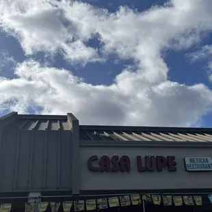 outside