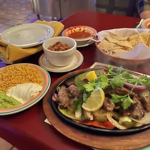 Steak Fajitas