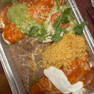California enchiladas (to go)