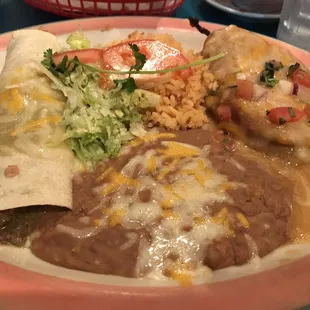Chili Verde Chimichanga