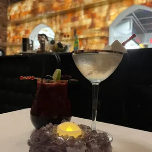 Madre Margarita and Dirty Turnip-Tini