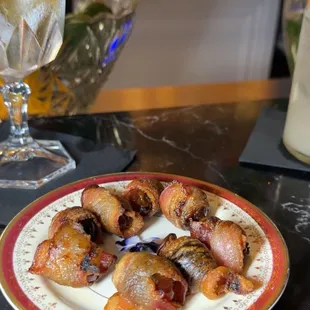 Bacon Wrapped Dates