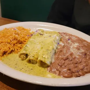 Sour Cream Chicken Enchiladas