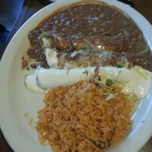 Enchilada Plate