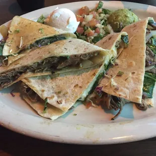 Brisket Quesadillas