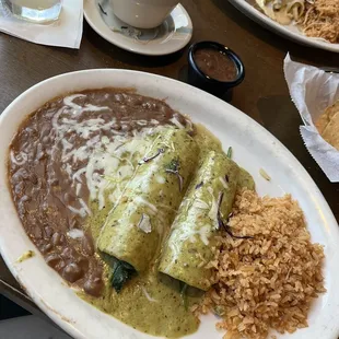 Spinach Enchiladas