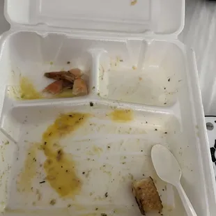 Good so good finished all my left overs later on in the day