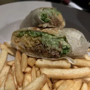 Burrito Ranchero, no beans no sour cream