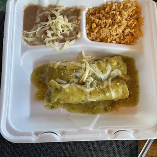 Enchiladas Plate