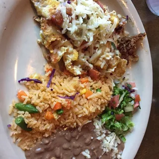 Huevo's con Chorizo y Papas