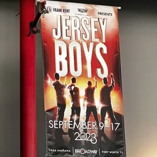 Sunday afternoon at Casa, Jersey Boys