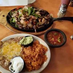 mixed fajita