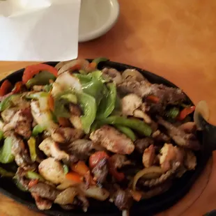 mixed fajita