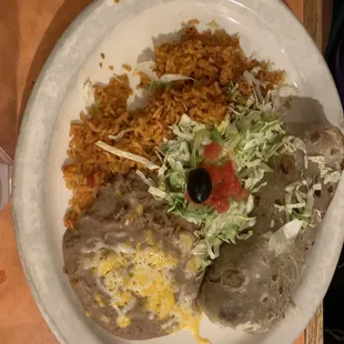 Spicy Machaca Burrito