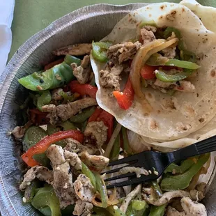 Chicken Fajitas