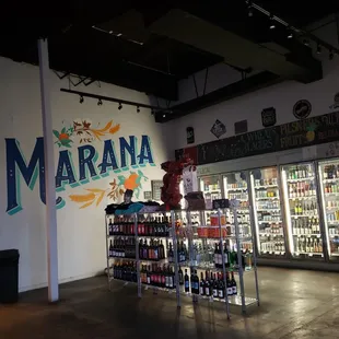 Bottle shop.