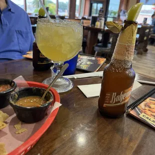 Cadillac marg and Bohemian.