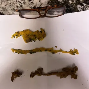 Huge fat and gristle and " cheese" that doesn't melt