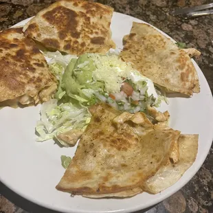 Chicken quesadilla - appetizer