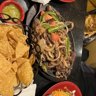 Fajitas Mexicana for two.