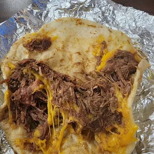 Carne guisada taco