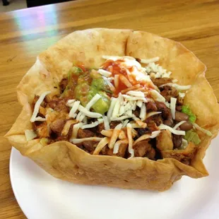 Delicious Tostada Salad!