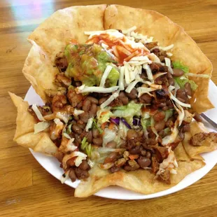 Yum yum. The best tostadas!