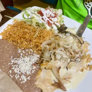 Pollo Ranchero - I did not enjoy this.