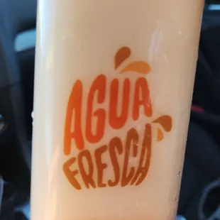 Horchata. Make sure not to order online because they don&apos;t always have it!