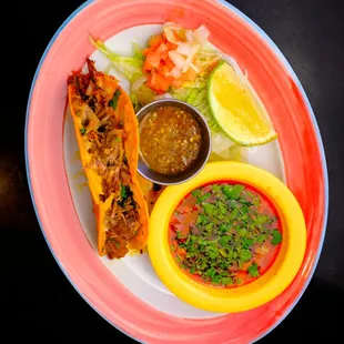 Quesabirra Tacos.