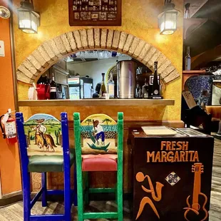 Bar is very small despite the overall size of the restaurant