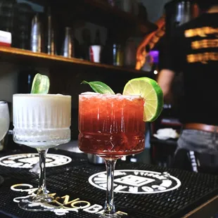 A few of our delicious drinks.