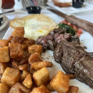 Steak &amp; eggs