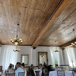 Interior of the brunch area
