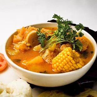 Caldo de Pata (Beef feet soup)