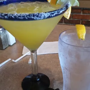 Home of the ginormous margaritasd.